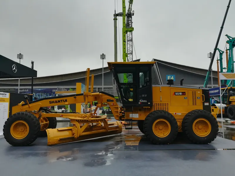 A Shantui SG18C5 motor grader